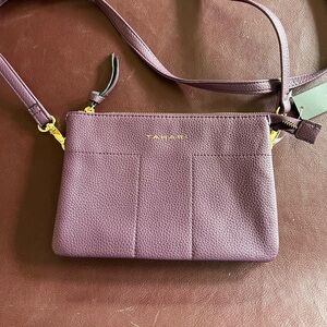 Tahari New Plum Crossbody Bag